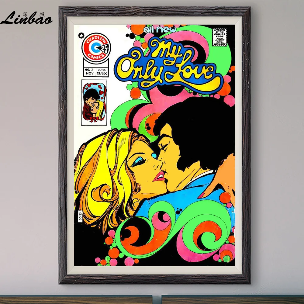 

V469 1970 My Only Love Vintage Classic Movie Print Silk Poster Home Deco Wall Art Gift