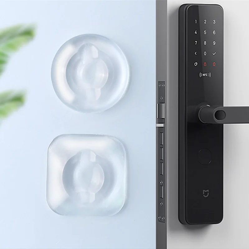 

Magic Nano Stickers Door Stops Wall Anti-collision Sticker PU Door Suction Paste Rubber Pad Protection Door Stopper Holder Gel