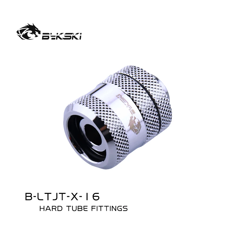 

Bykski G1/4'' water cooling Fittings with light Hard Tube Quick twist for OD16mm hard tube Light 4 seal rings B-LTJT-X-16