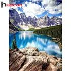 Набор для алмазной живописи Huacan 5d, Алмазная мозаика с полными квадратными стразами для украшения дома