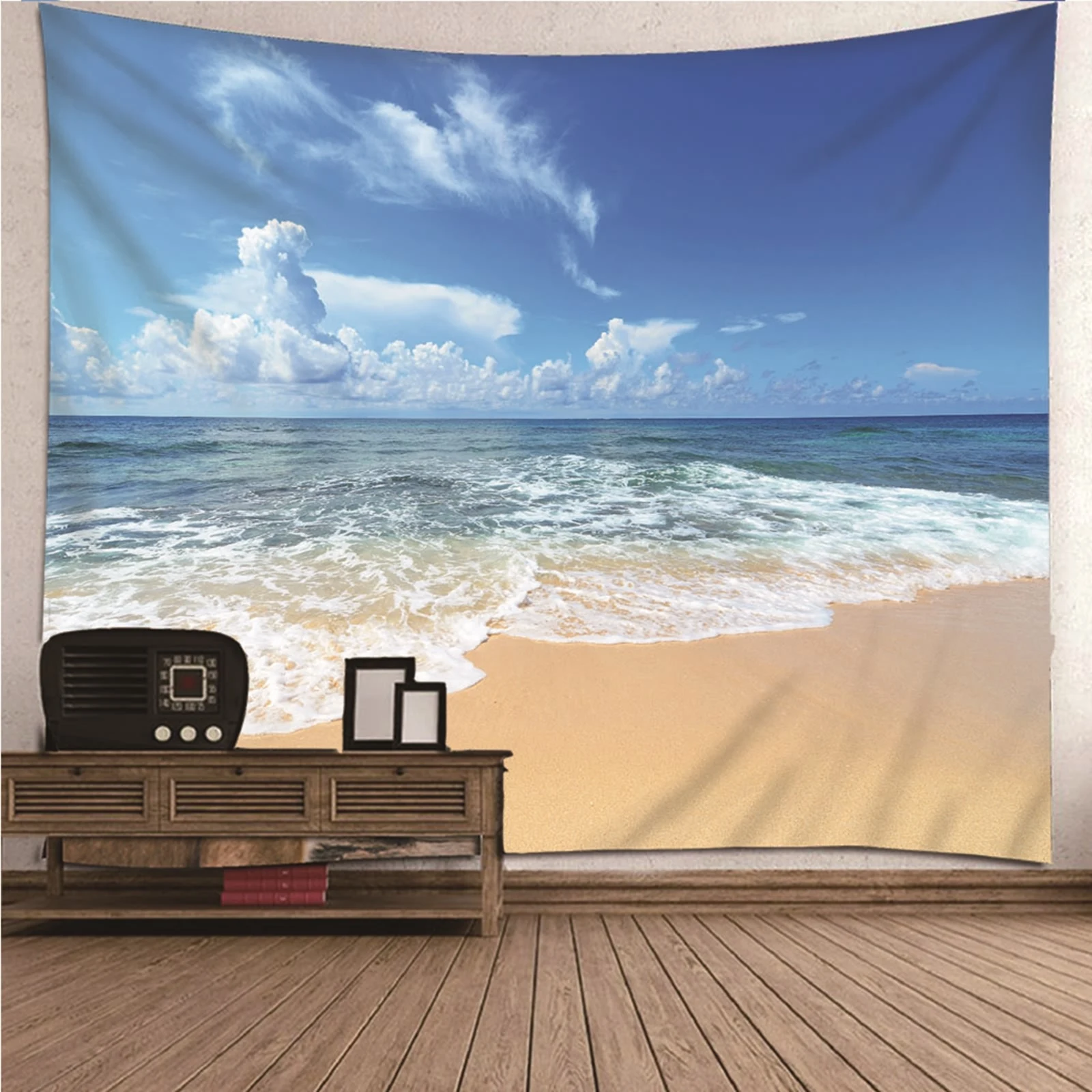 

Tapestry Blanket Tasperty Trippy Wall Hanging Natural Scenery Dorm Art Wall Decor Covering Carpets Bedspread Beach Mat