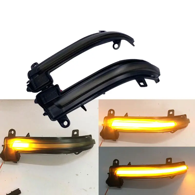 Светодиодный индикатор зеркала заднего вида с боковым крыльем для автомобиля