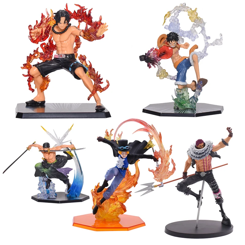 

16 видов стилей фигурка Ronoa Zoro призрак Обезьяна D Luffy ACE Sanji Sabo Аниме ПВХ экшн-фигурки коллекционные куклы игрушки в подарок