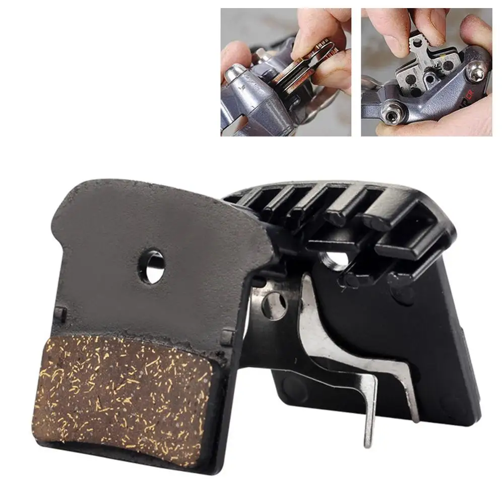 Тормозные колодки для горного велосипеда полуметаллические дисковые из смолы