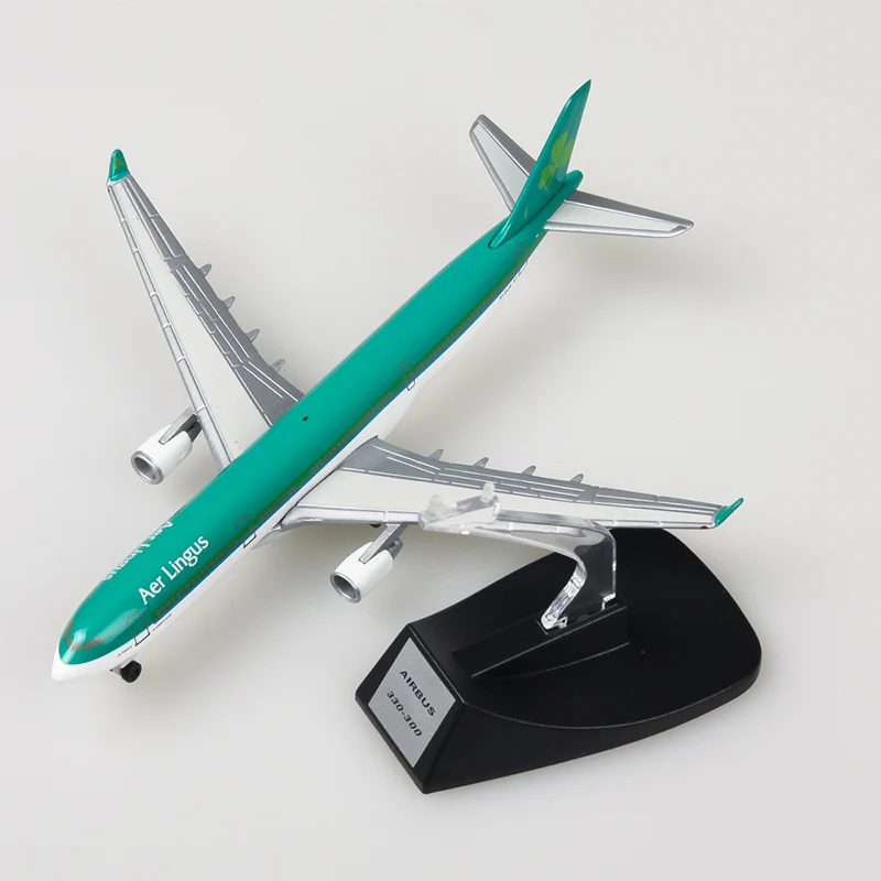 

Ireland Airlines Airbus 330 Aircraft Model Collectible 13cm Airplane Model Toys Diecast Plastic Allory Plane Gifts For Kids