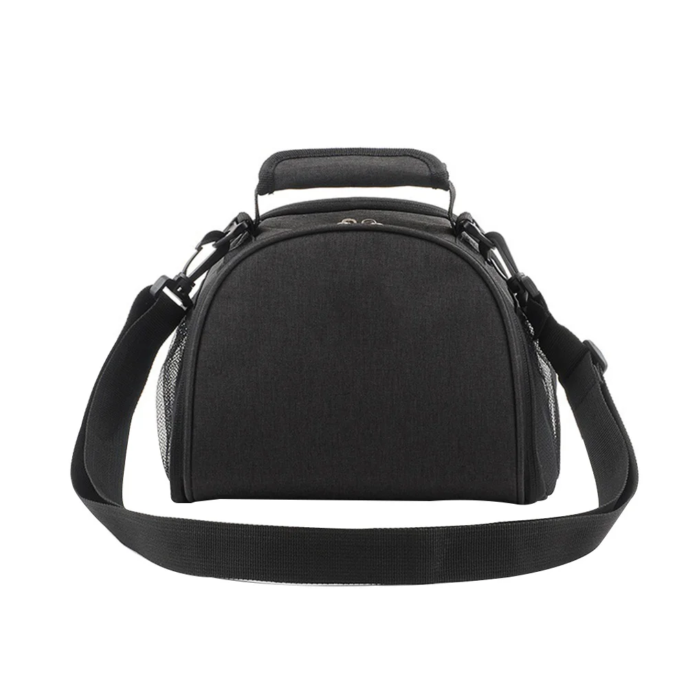 

Lunch Bag Adjustable Strap Portable Wear Resistant School Solid Oxford Cloth Storage Shoulder Thermal Fashion Carry Zipper