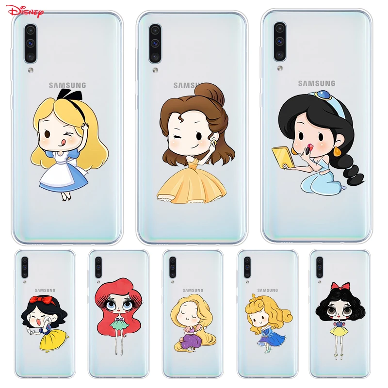 

Silicone Cover Cartoon Princess For Samsung Galaxy A90 A80 A70 A70S A60 A50 A40 A30S A20S A20E A10 A10E Phone Case