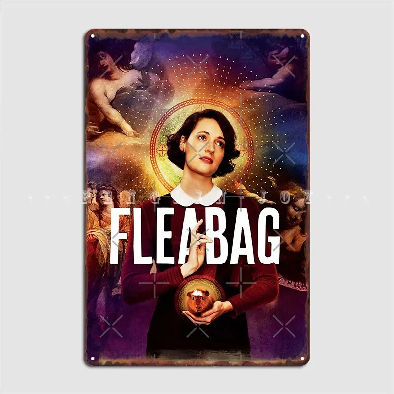 

Металлический плакат Fleabag на стену, паб, кухню, украшение на стену, декор на стену, жестяной плакат