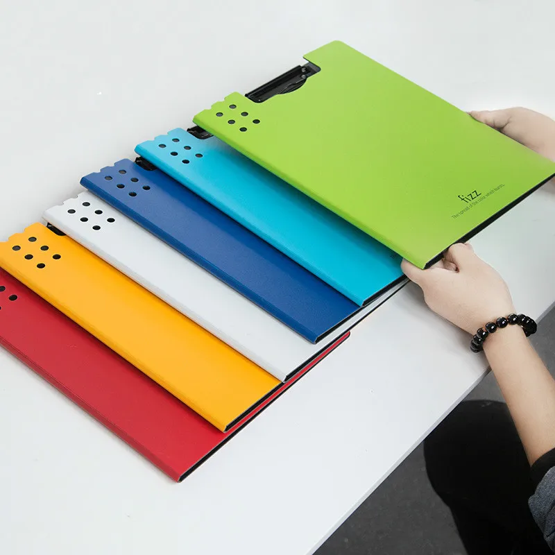 

New Horizontal A4 Folder Matte Texture Portable Pad Portable Pen Tray Office Metting File Pocket School