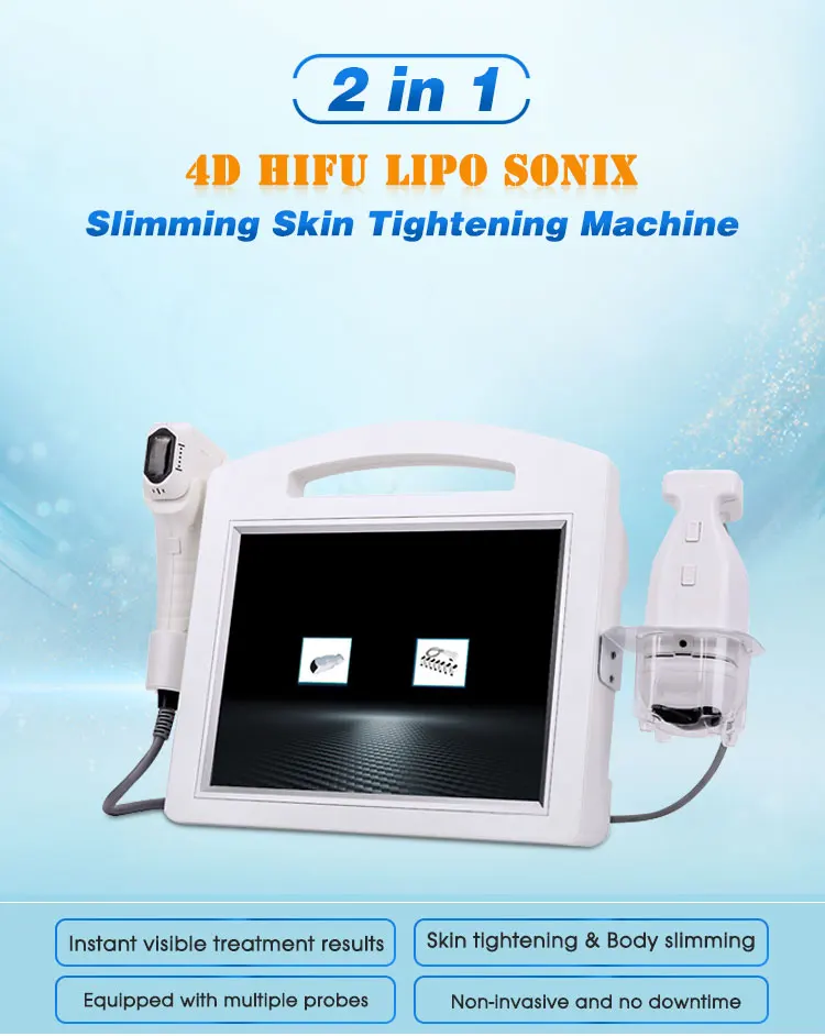 

2 in 1 4D Facial Wrinkle Removal skin Weight Loss lipo anti aging face lifting skin tightening beauty body slimming machine