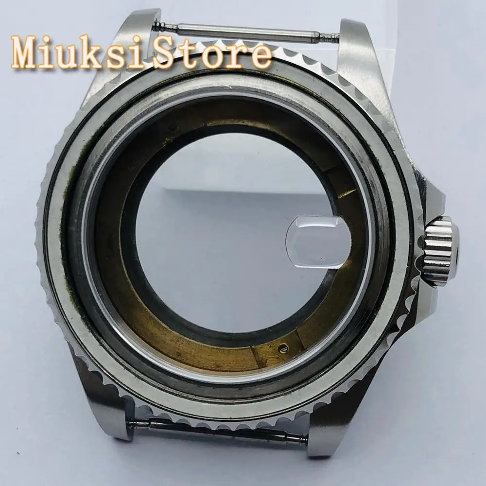 Bliger 43 мм стерильный чехол сапфировое стекло Прозрачный для задней панели fit ETA 2836