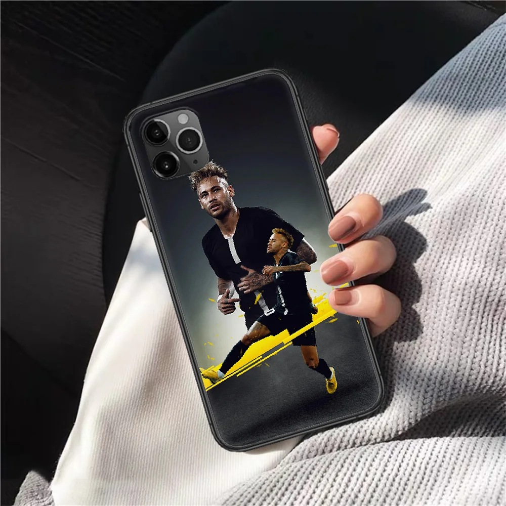 

Neymar JR Phone Case For Iphone 11 12 Mini PRO XR X XS MAX 6 6s 7 8 Plus 5 5s SE 2020 black Shell Trend Coque Luxury Funda Tpu