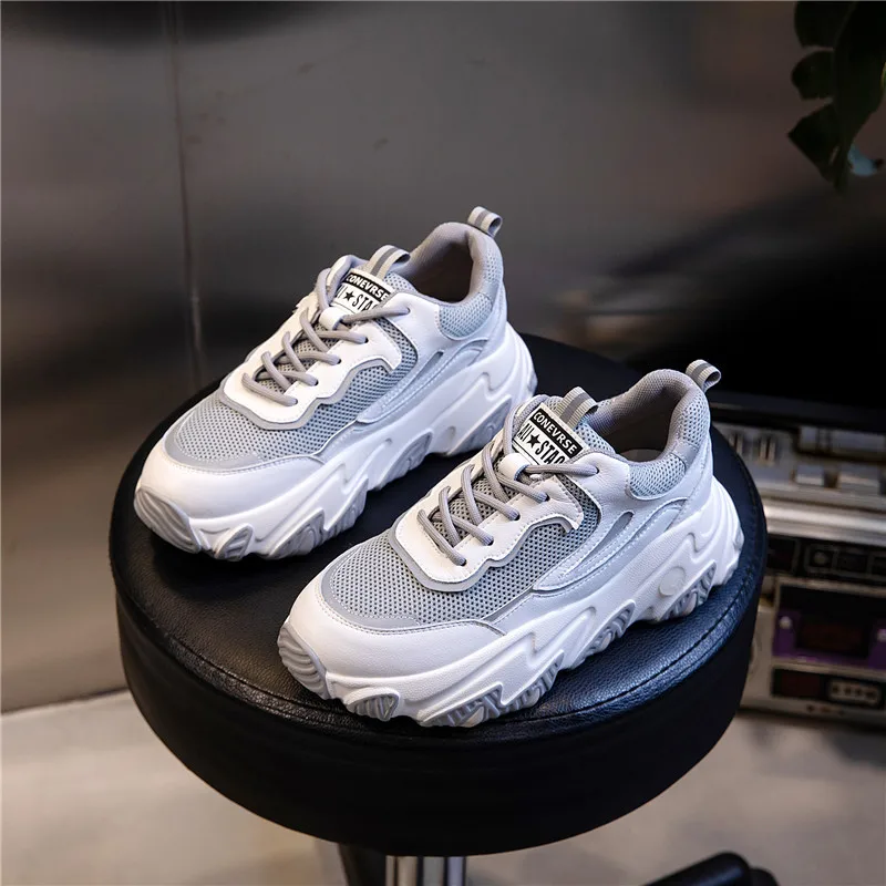 Туфли женские на осень и зиму новинка 2020 повседневные спортивные туфли толстой