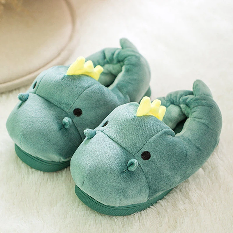 Women's Slippers for Home Winter Warm Plush Fur Slippers Lovely Cartoon Bedroom Slippers Women Indoor Bedroom Female Shoes