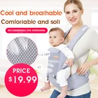 Рюкзак-кенгуру для новорожденных, эргономичный, с набедренным сиденьем