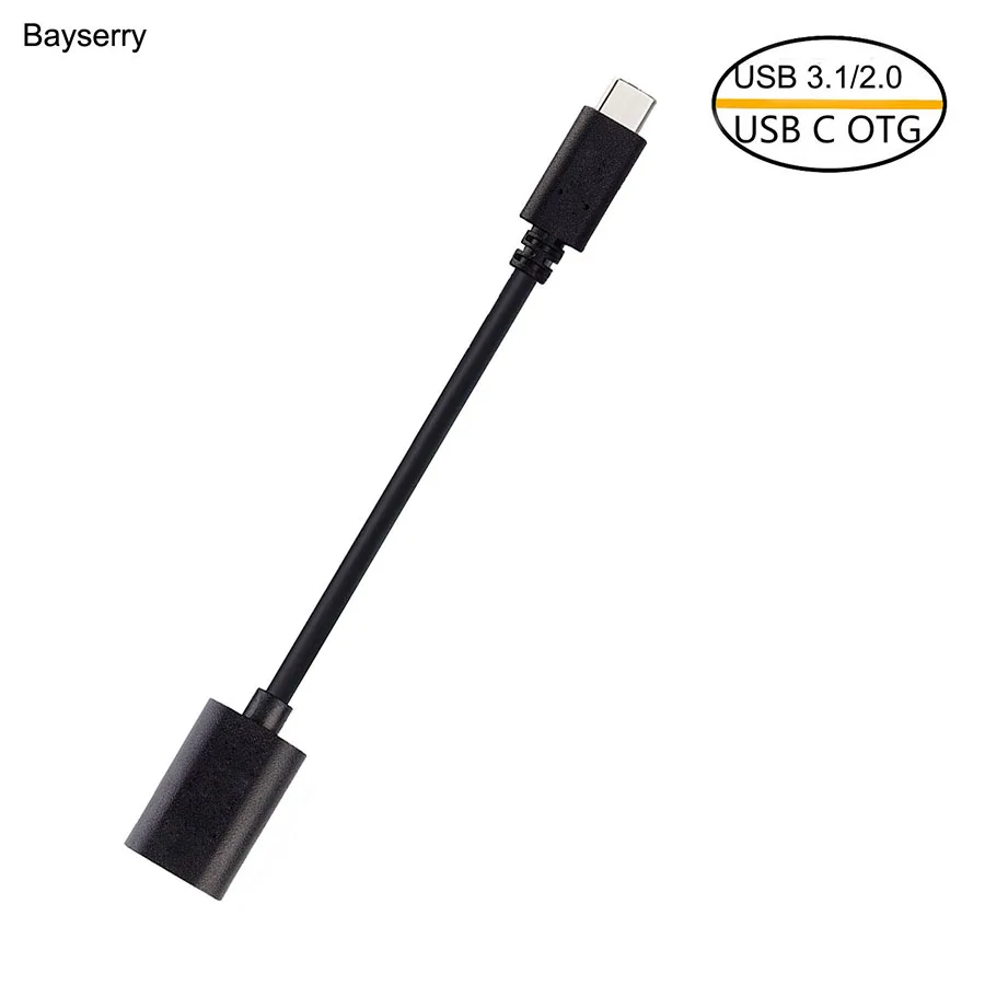 

OTG Data Line OTG USB 3.1 Male To USB Female Cable USB-C Android OTG Adapter Type Type-c Mobile Phone USBC Supported Device