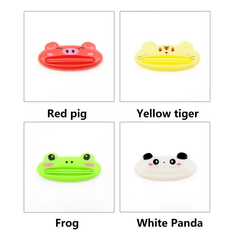 

Toothpaste Squeezers Cartoon Toothpaste Extruder Squeezer Cleanser Squeezer Dispenser Rolling Holder Bathroom tool new