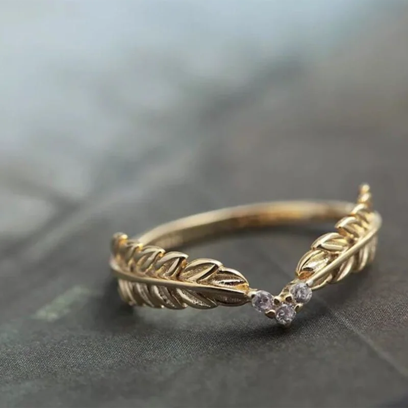 

Goldtone Winged CZ Heart Feather Ring, Angel Wing Ring for Women Girl,USA SIZE 5-9 | Guardian angel | Men’s ring Bridal Wedding