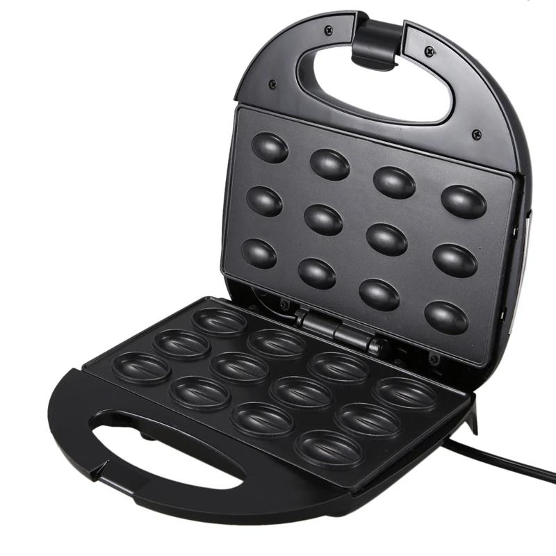 

Electric Walnut Cake Maker Automatic Mini Nut Waffle Bread Machine Sandwich Iron Toaster Baking Breakfast Pan Oven EU Plug