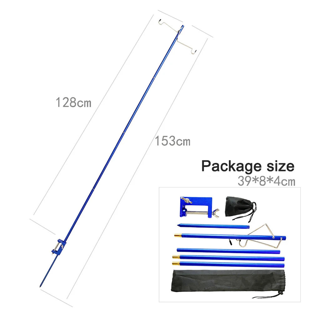 

Detachable Lantern Stand Lamp Tripod Portable Detachable Camping Lantern Stand Holder Outdoor Camping Accessories