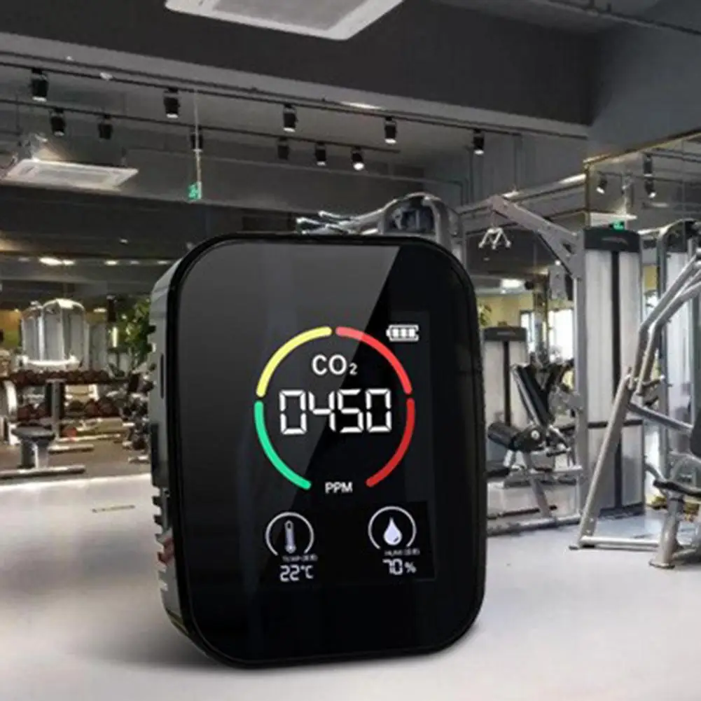 3 в 1 портативный CO2 измеритель температуры датчик влажности тестер Качество