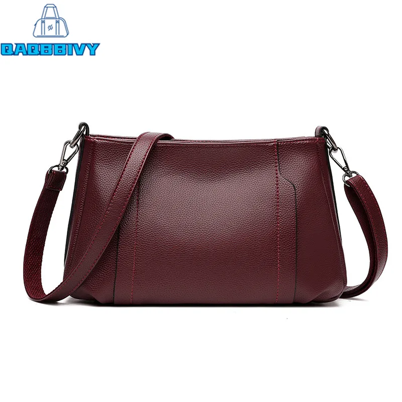 

New Women Bag Soft Leather Handbags Women High Quality Small Genuine Leather Shoulder Bag Lady Casual Crossbody Bags For Women