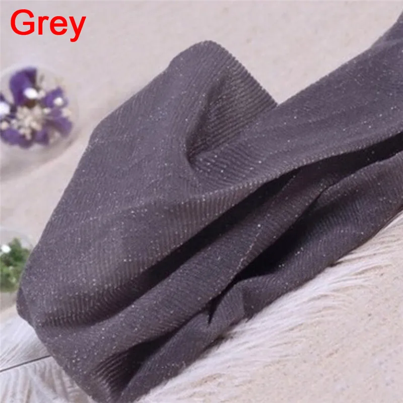 1 шт. женские колготки серебристого цвета для девочек блестящие Модные