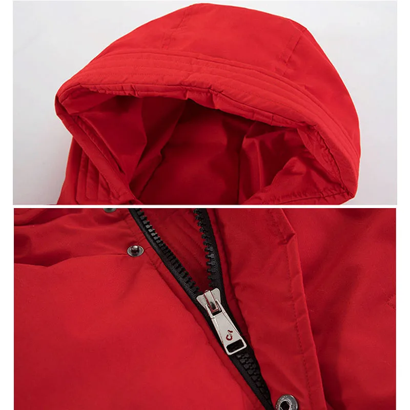 Пальто детское зимнее пуховое хлопковое парка для мальчиков Повседневная теплая