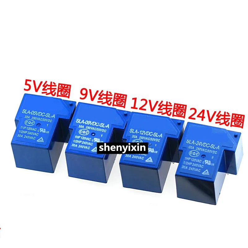 5 шт./лот SLA 05 09 12V 24VDC 48VDC SL A C 4/5/6Pin 30A|Полупроводники| |