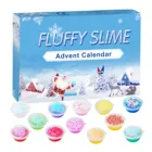 Рождественский подарок детям вспененный клей 24 цифры Адвент-день Обратный отсчет подарочные календари празднивечерние натальный подарок-сюрприз глухая коробка