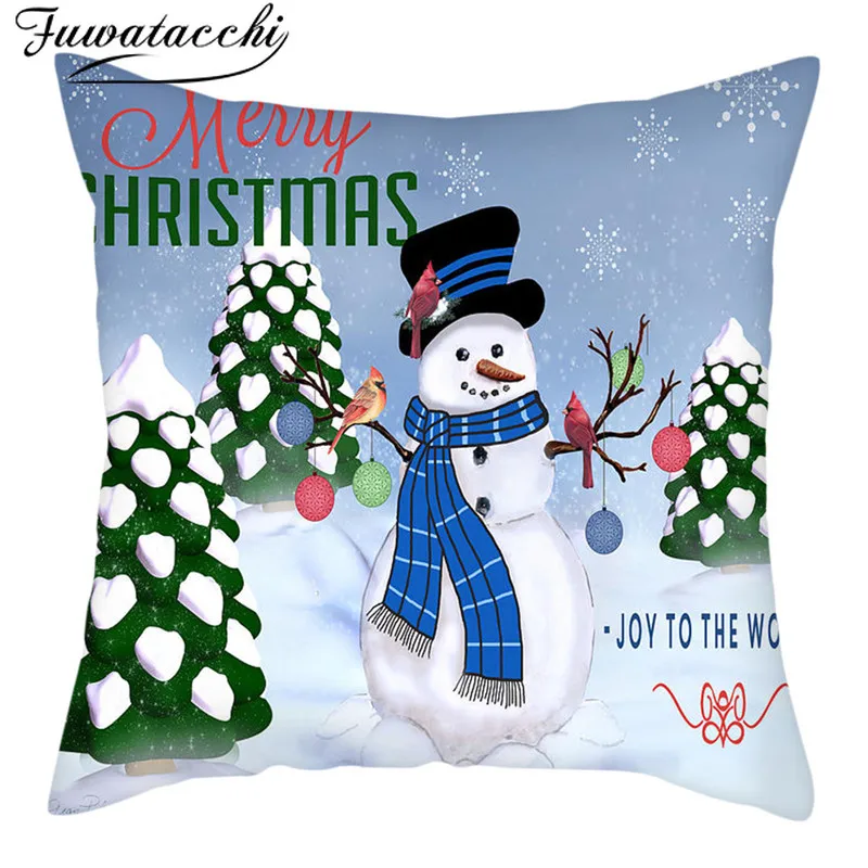 Фуватакчи Колокольчик для елки наволочка Снеговик наволочки подарок детей
