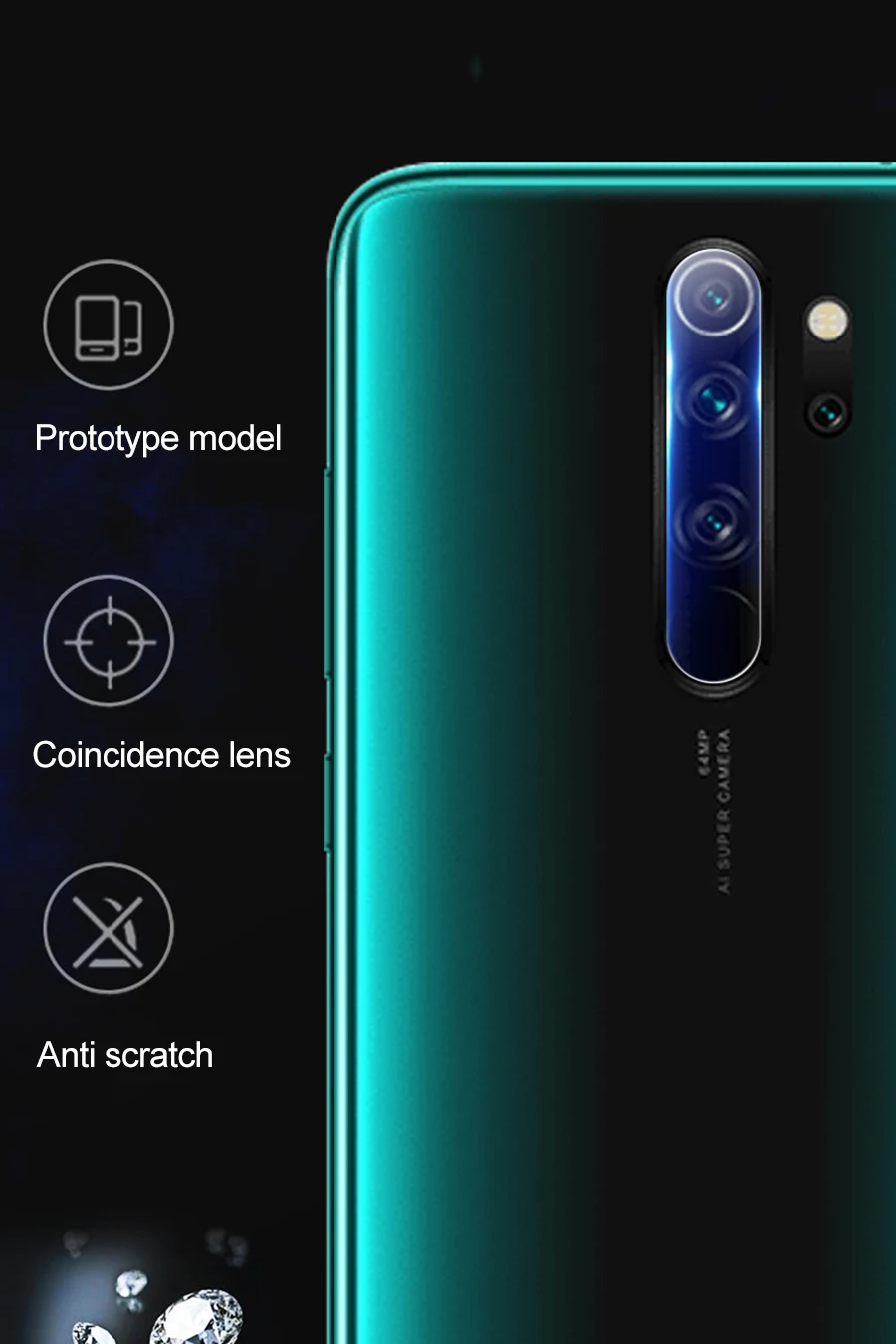 Защитное стекло для камеры Xiaomi Redmi Note 8 Pro 8T 7 K20 Pro, Защитное стекло для объектива, металлический защитный кольцевой чехол