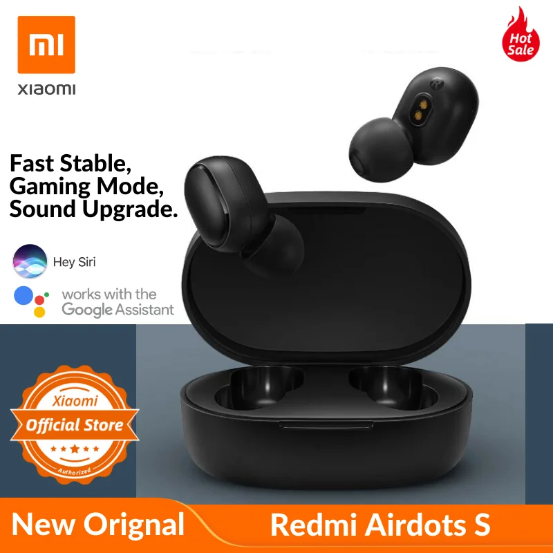 Глобальная версия Xiaomi Redmi AirDots S Bluetooth 5 0 настоящие Беспроводные наушники с