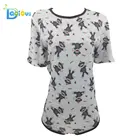 Abdl пижамы для детей и взрослых, Размеры комбинезончики милый Для женщин с короткими рукавами высокого класса открытые с застежкой в промежности Ddlg комбинезон папа Dom мало места хлопок