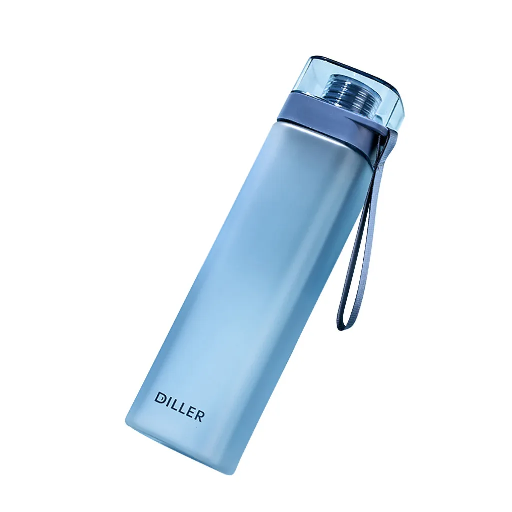 Модная простая индивидуальная квадратная пластиковая чашка 700 мл чиллер большой