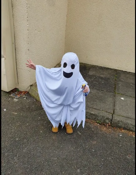 Белая накидка WEPBEL для косплевечерние Хэллоуина призрак фестиваль белый сменный