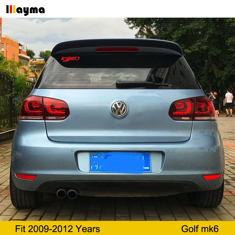 Спойлер для заднего багажника из стекловолокна VW Golf VI MK6 автомобильный ФАП