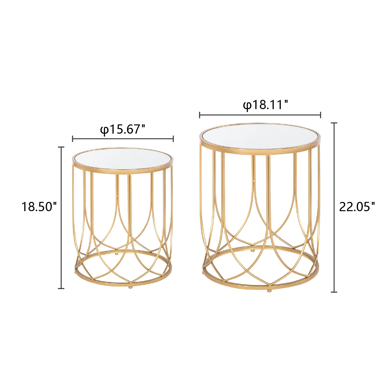 

【USA READY STOCK】 End Table Side Table
