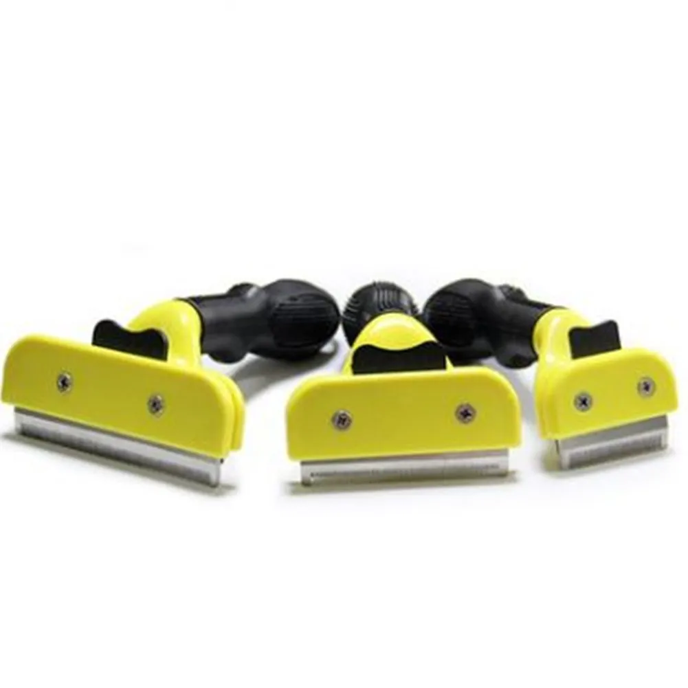 Расческа для удаления шерсти домашних животных щетка из нержавеющей стали