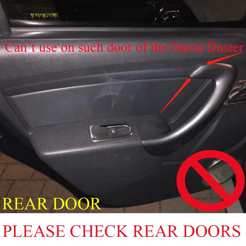 Хромированные декоративные вставки накладки на панели обшивки дверей из АБС