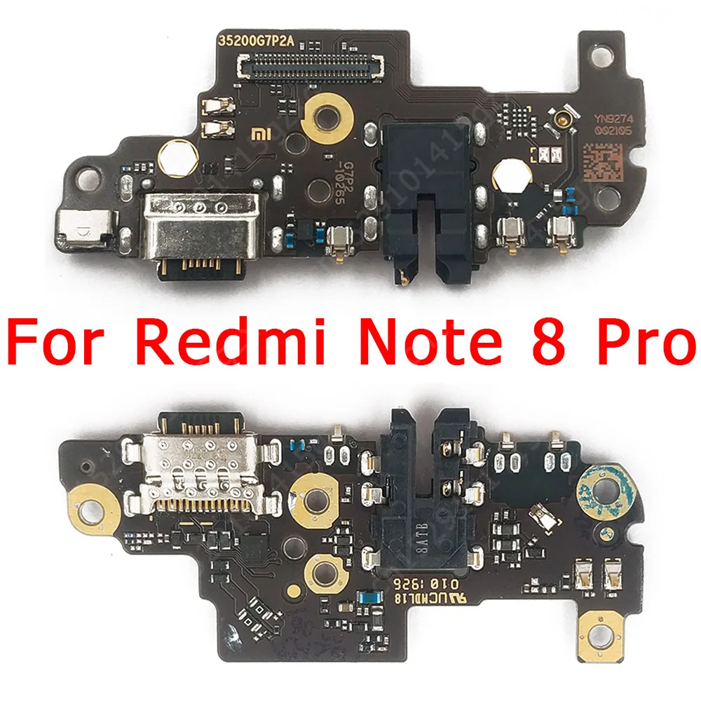 Оригинальная зарядная плата для Xiaomi Redmi Note 8 Pro порт зарядки USB печатная док разъем
