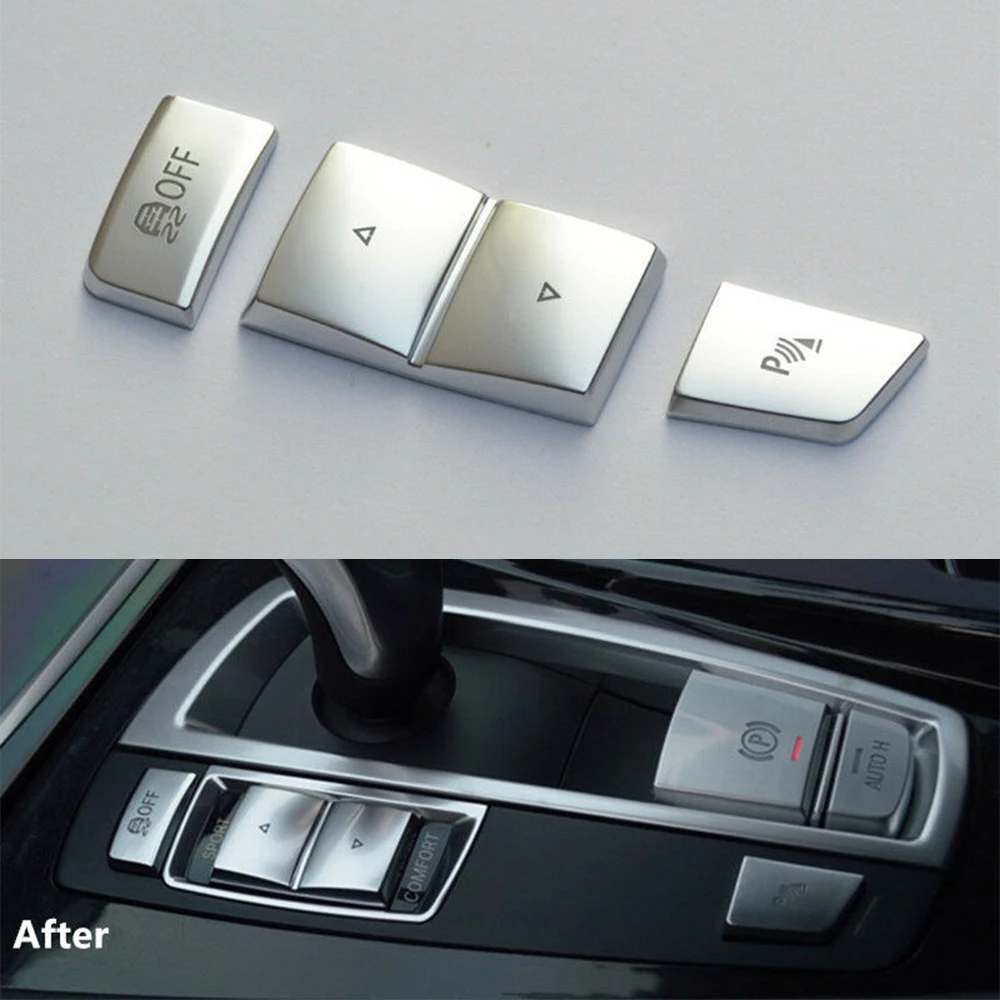 

Ccessories Buttons Parts Cover Trim 2011-2017 For BMW 5 Series Gear Shift