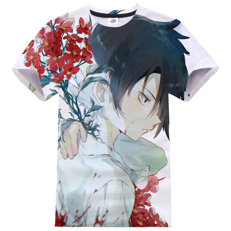 

The Promised Neverland T-shirt Men Women Casual Anime Cosplay Streetwear O-Neck Short Sleeve Tshirt Fashion Shirt Tees Tops Male