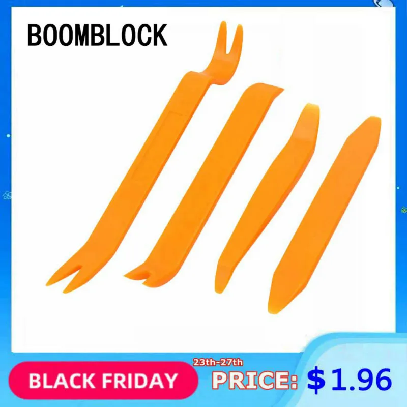 BOOMBLOCK 4 шт./компл. набор инструментов для снятия внутренней отделки автомобильной