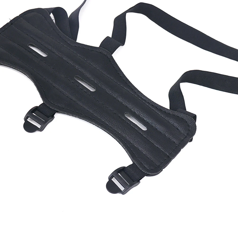 

Archery Arm Guard Protector Leather Forearm Adjustable Bow Accessory for Shooting Hunting Practice
