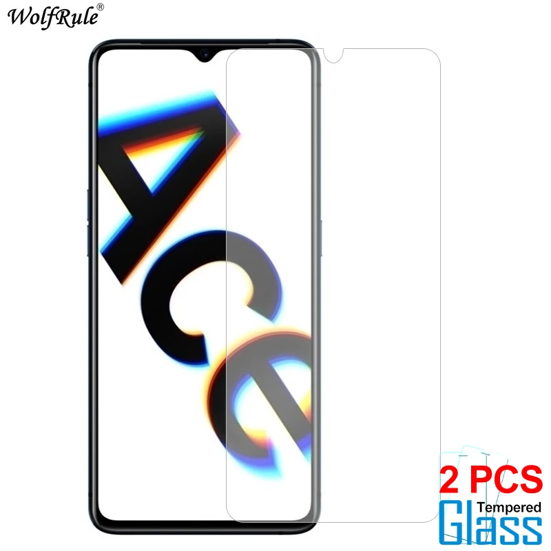 Protector de pantalla para OPPO Reno Ace Realme X2 Pro, cristal templado para OPPO Reno Ace, pel&iacute;cula protectora para tel&eacute;fono de 6,5 pulgadas, 2 uds.-0