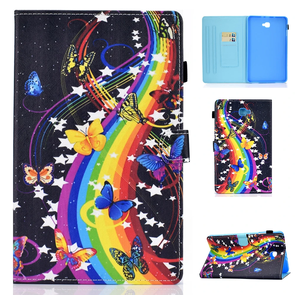 Чехол для Samsung Galaxy Tab A 10 1 2016 SM T580 T585 ''защитный чехол из искусственной кожи с