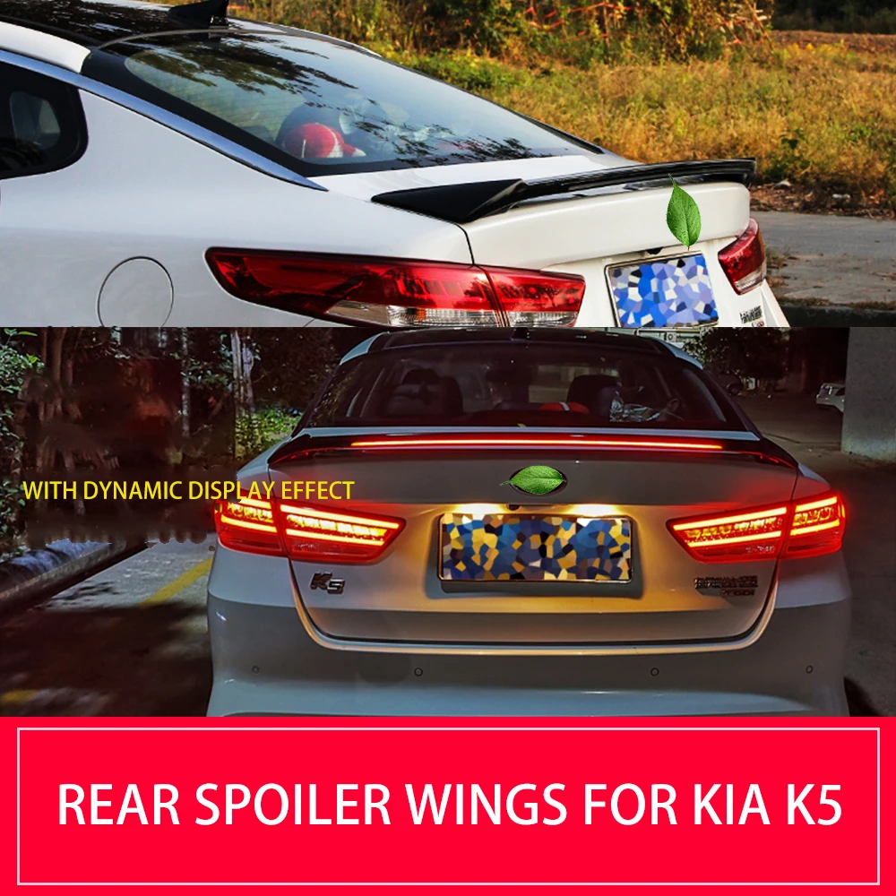 Для Kia Optima K5 2016 17 18 19 2 0 Задняя Крышка багажника спойлер крыло Автомобильная
