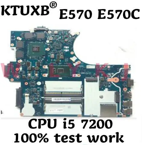CE570 NM A831 материнская плата для ноутбука Lenovo ThinkPad E570 E570C ноутбук процессор i5 7200 GTX950M