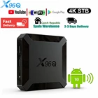 Телевизионная приставка X96Q Android 10.0 Allwinner H313 Quad Core 4K UHD Smart tvbox 2.4G WiFi Поддержка Youtube X96 Q Media Player